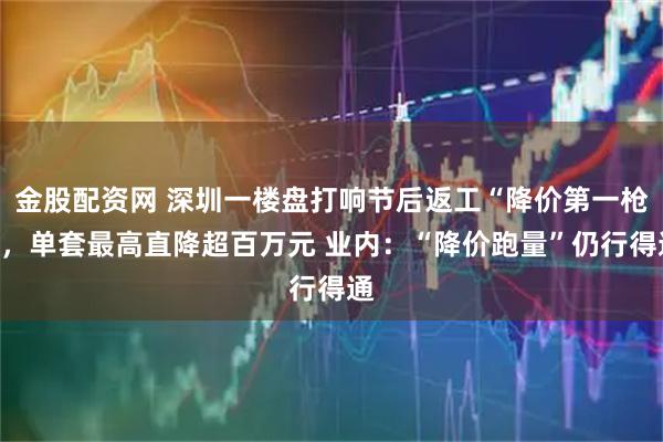 金股配资网 深圳一楼盘打响节后返工“降价第一枪”，单套最高直降超百万元 业内：“降价跑量”仍行得通