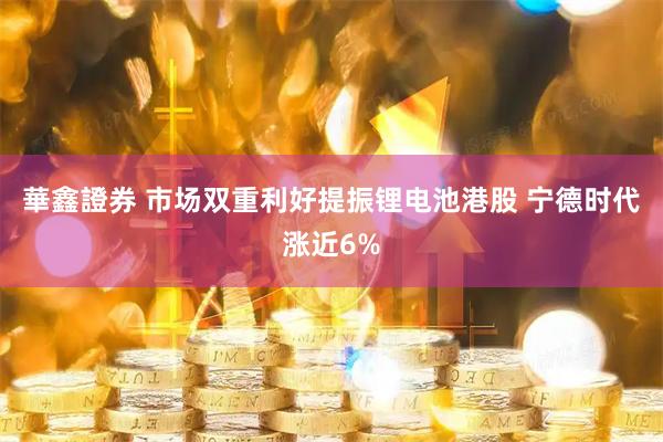 華鑫證券 市场双重利好提振锂电池港股 宁德时代涨近6%