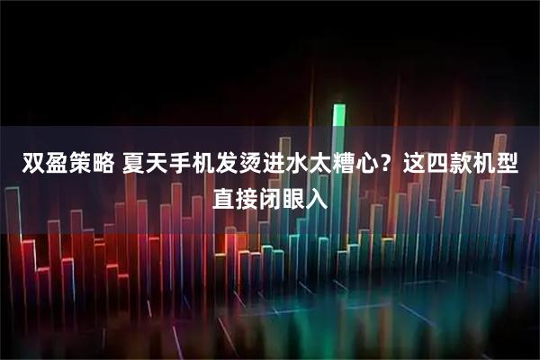 双盈策略 夏天手机发烫进水太糟心？这四款机型直接闭眼入