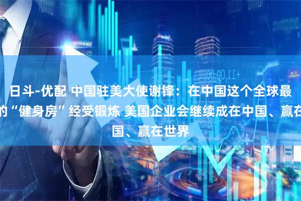 日斗-优配 中国驻美大使谢锋：在中国这个全球最硬核的“健身房”经受锻炼 美国企业会继续成在中国、赢在世界